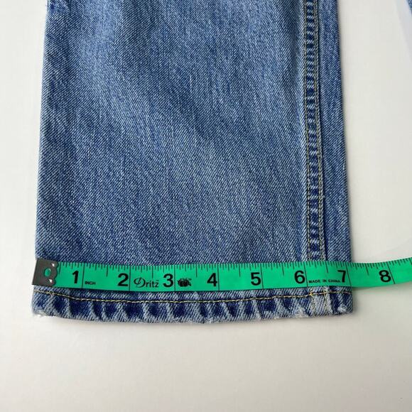 VTG Levis 90s Silver Tab Loose Fit Jeans USA Women’s 9/10 Med 29x29.5 Distressed - Picture 15 of 16